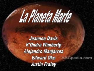 La Planeta Marte