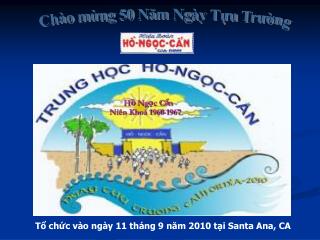 Tổ chức vào ngày 11 tháng 9 năm 2010 tại Santa Ana, CA