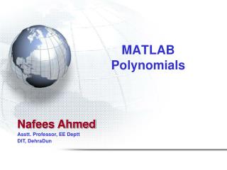 MATLAB Polynomials