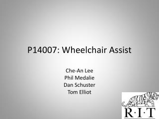P14007: Wheelchair Assist