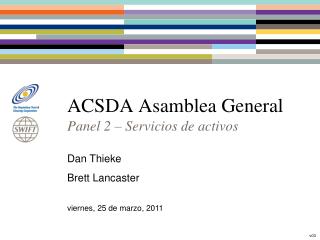 ACSDA Asamblea General