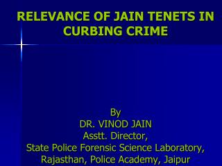 FORENSIC SCIENCE AND CRIME