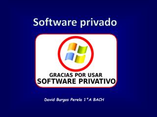 Software privado