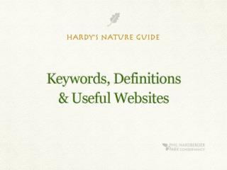 Hardy’s Nature Guide for Young Naturalists