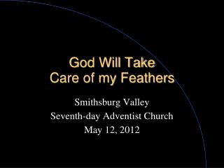 God Will Take Care of my Feathers