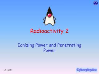 Radioactivity 2