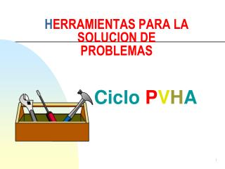 H ERRAMIENTAS PARA LA SOLUCION DE PROBLEMAS