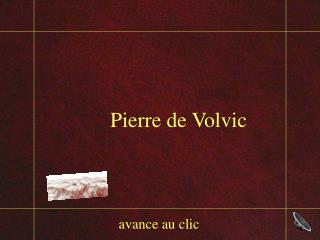 Pierre de Volvic