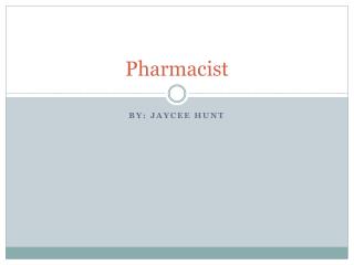 Pharmacist