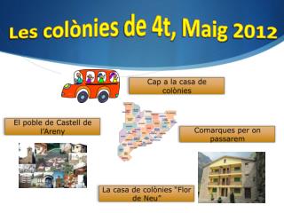 Les colònies de 4t, Maig 2012