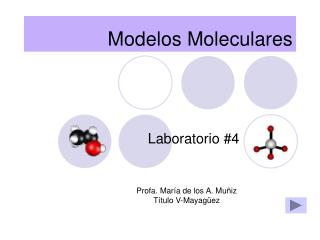 Modelos Moleculares