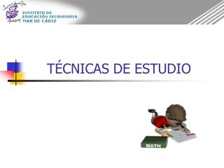 TÉCNICAS DE ESTUDIO