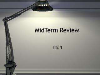 MidTerm Review