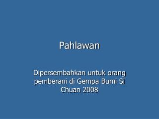 Pahlawan