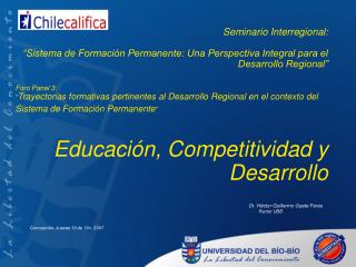 Seminario Interregional: