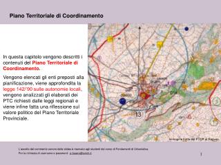 Piano Territoriale di Coordinamento