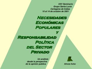 Necesidades Económicas Populares y Responsabilidad