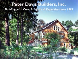 Peter Davis Builders, Inc.