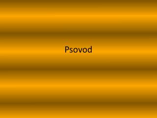 Psovod