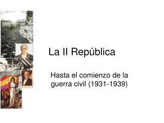 La II República