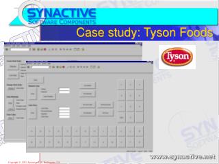 Case study: Tyson Foods