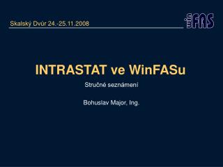 INTRASTAT ve WinFASu