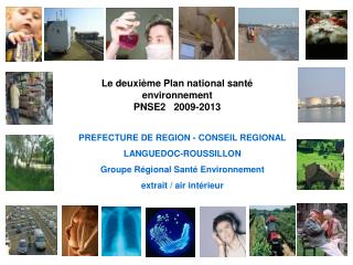 Le deuxième Plan national santé environnement PNSE2 2009-2013