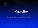 MagicBox