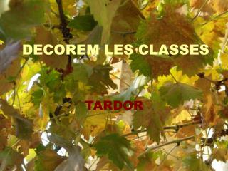 DECOREM LES CLASSES