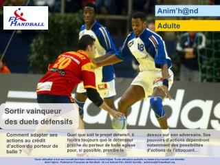 Sortir vainqueur des duels défensifs