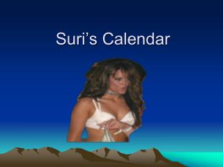 Suri’s Calendar
