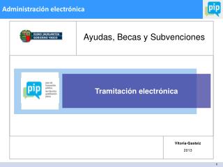 Tramitación electrónica