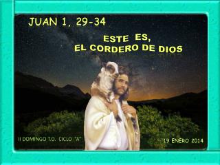 Juan 1, 29-34