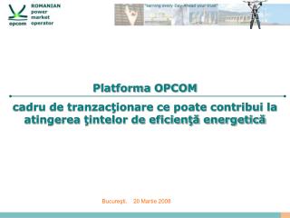 Platforma OPCOM