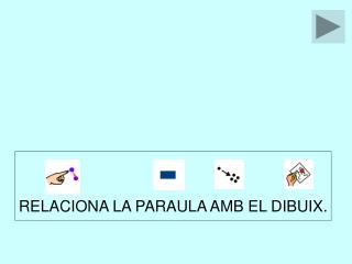 RELACIONA LA PARAULA AMB EL DIBUIX.