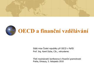 OECD a finanční vzdělávání