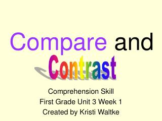Compare and