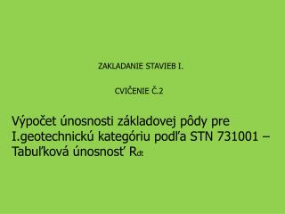 CVIČENIE Č.2