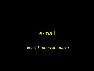 e-mail