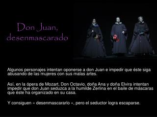 Don Juan, desenmascarado