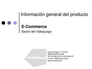 Información general del producto