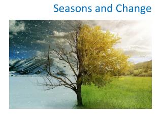Seasons and Change