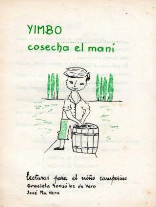 T r a b a j o Buen tiempo nos trae el mes de abril. Los vecinos empezaron a cosechar el maní.