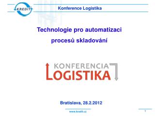 Konference Logistika