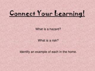 Connect Your Learning!