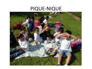 PIQUE-NIQUE