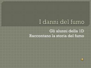 I danni del fumo