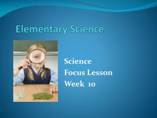 Elementary Science