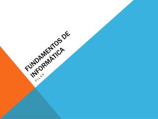 Fundamentos de informática