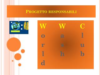 Progetto responsabili